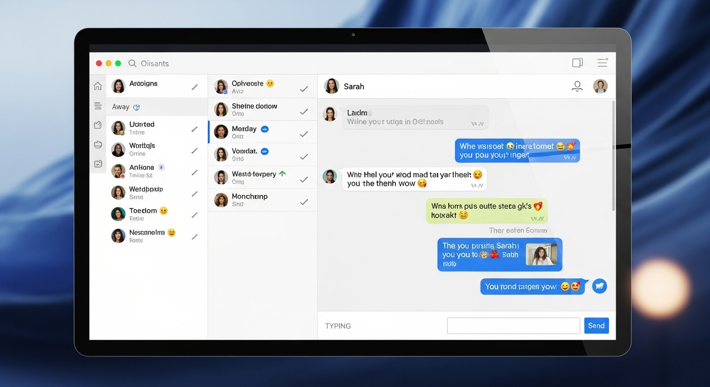 Chat with your contacts